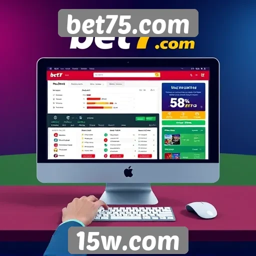 Experiência do usuário no site bet75.com